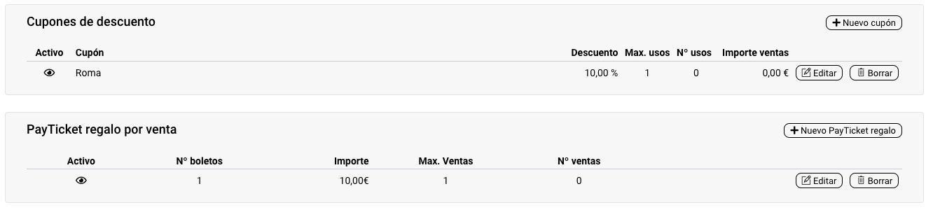 Nueva Funcionalidad en PayGram: Cupones y PayTickets 